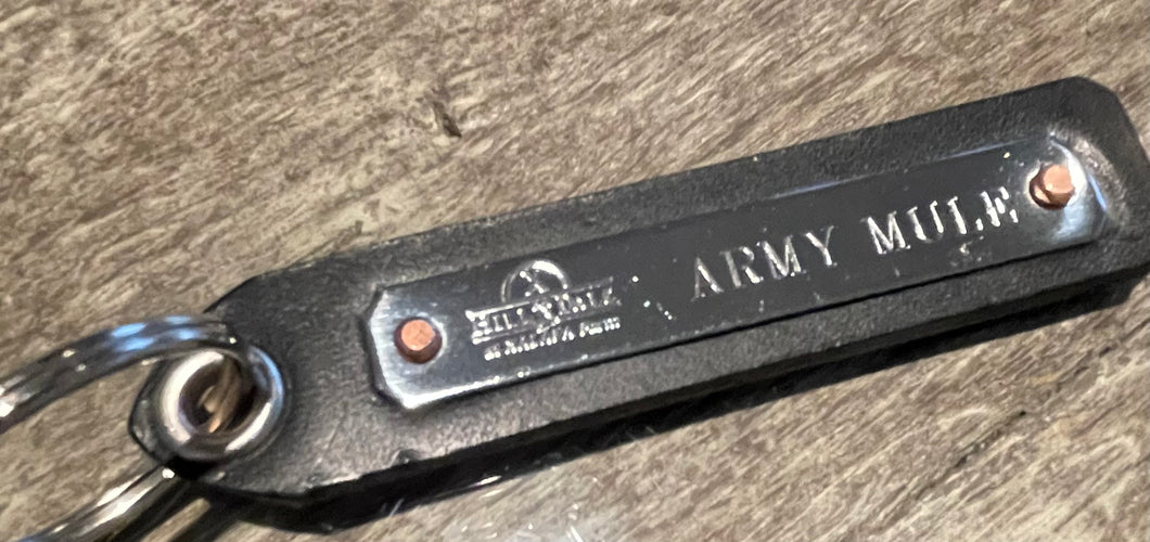 Army Mule Keychain