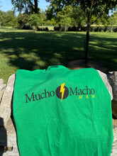 Load image into Gallery viewer, Mucho Macho Man green t-shirt
