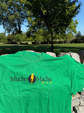 Load image into Gallery viewer, Mucho Macho Man green t-shirt
