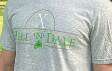 Load image into Gallery viewer, Hill ‘n’ Dale logo T-shirt - Gray
