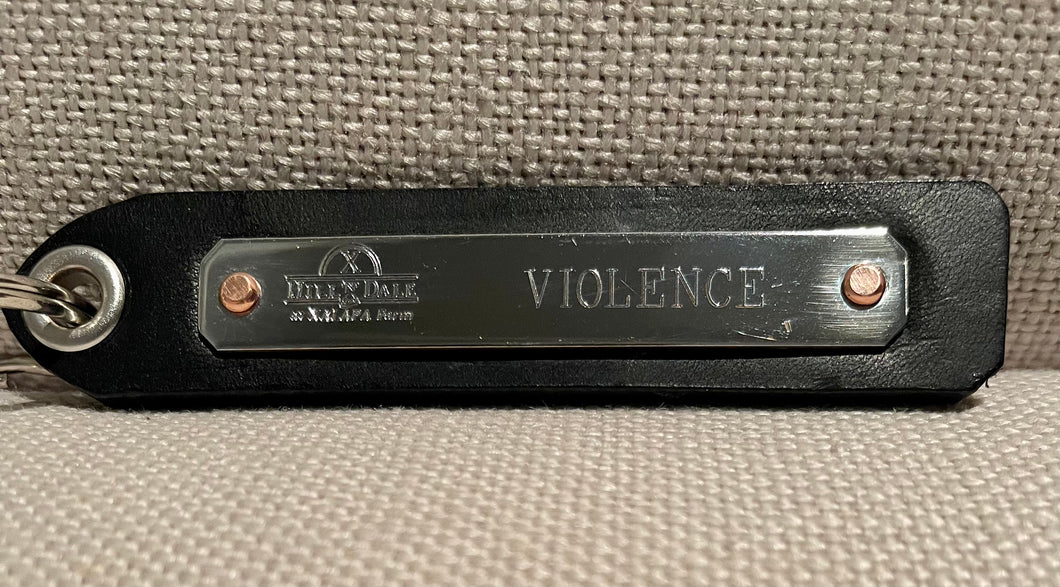Violence keychain