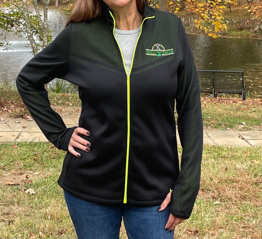 Hill ‘n’ Dale Logo- Women’s FULL ZIP NIKE shirts