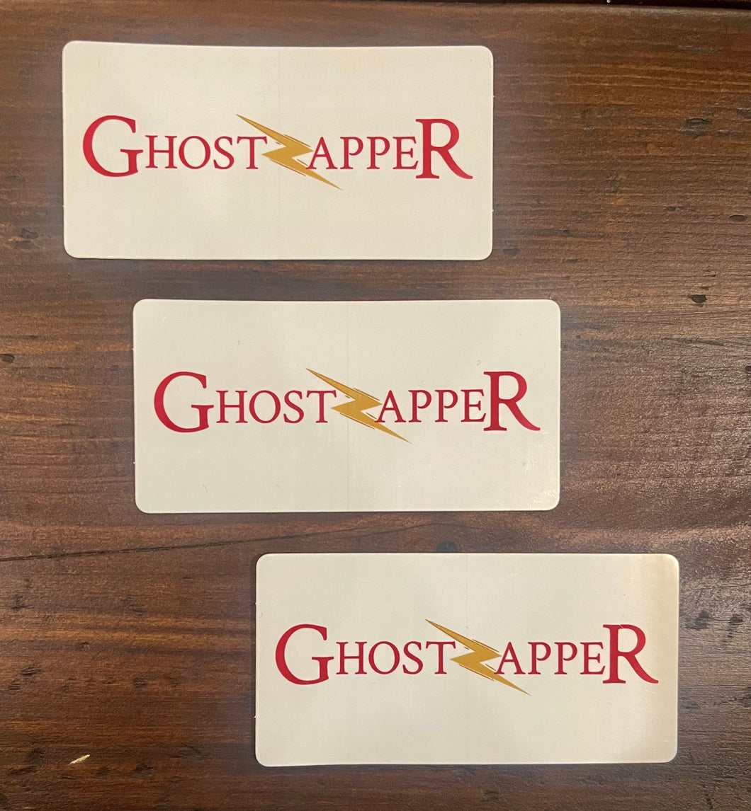 Ghostzapper stickers - Set of 3