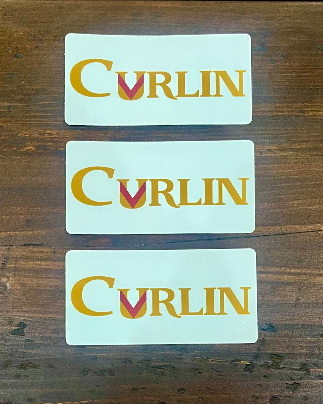 Curlin stickers-Set of 3